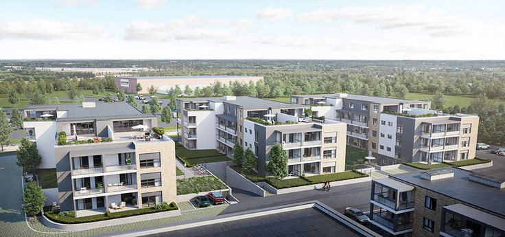 Buy Condominium, Penthouse in Henstedt-Ulzburg - Kirchweg 62 - 2. BA, Kirchweg 62