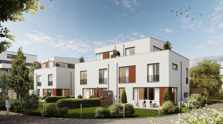Buy Detached house, Villa, House in Rastatt - Villa am Auenwald, Hanna-Nagel-Straße 6