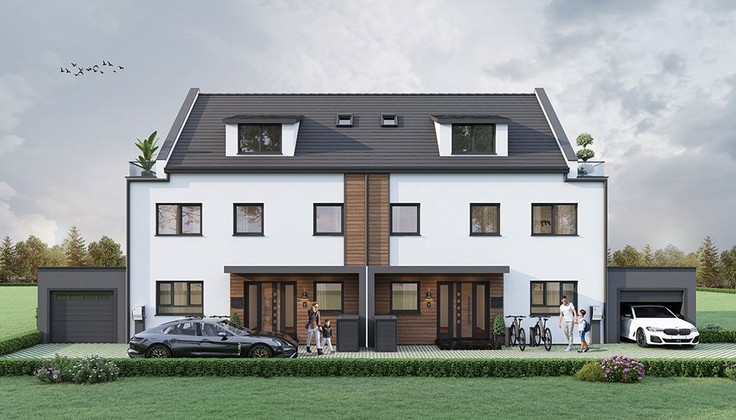 Buy Semi-detached house, House in Neusäss - Mittelfeld Residence, 
