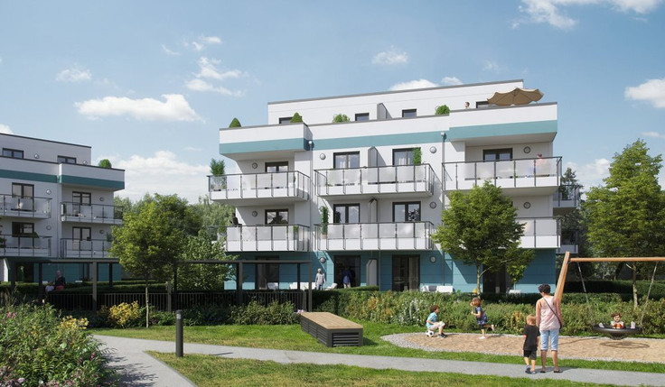 Buy Condominium in Berlin-Schönefeld - Stadthäuser am Park 3, Theodor-Fontane-Allee 2-2h