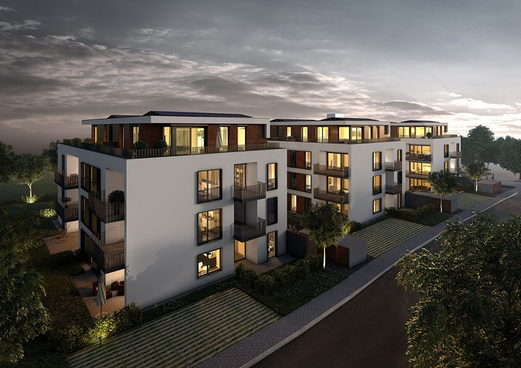 Buy Condominium in Remseck-Aldingen - Seeber Gärten, Neckarkanalstraße 104 bis 108