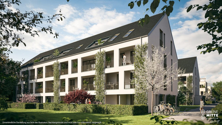 Buy Condominium in Kirchheim bei Munich - GRÜNE MITTE KIRCHHEIM – Westanger – Wohnungen, Hauptstraße 45c