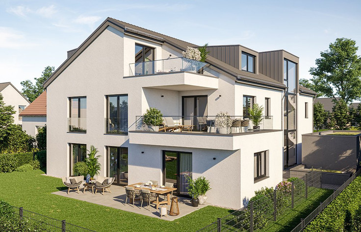 Buy Condominium, Penthouse in Vaterstetten-Parsdorf - BUCHENWEG 17, Buchenweg 17