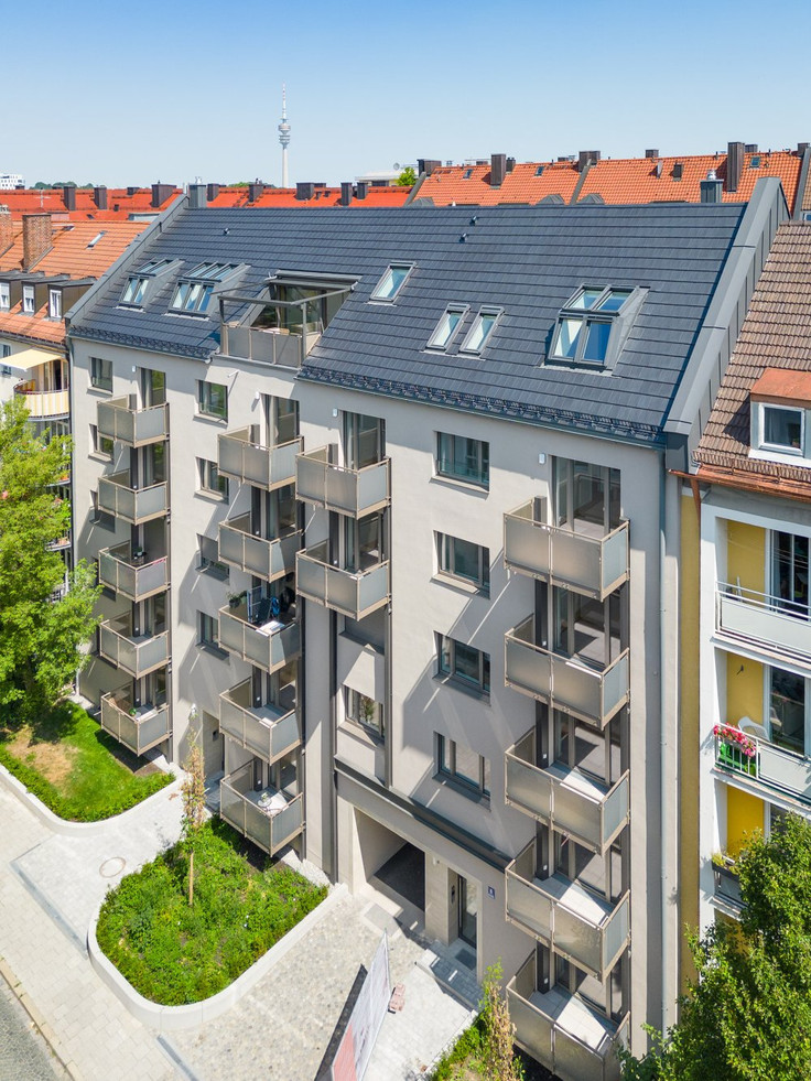 Buy Condominium, Apartment, Loft apartment, Capital investment, Renovation in Munich-Schwabing - Bohome - Lebenskunst in Schwabing, Krumbacherstr. 6/6 a