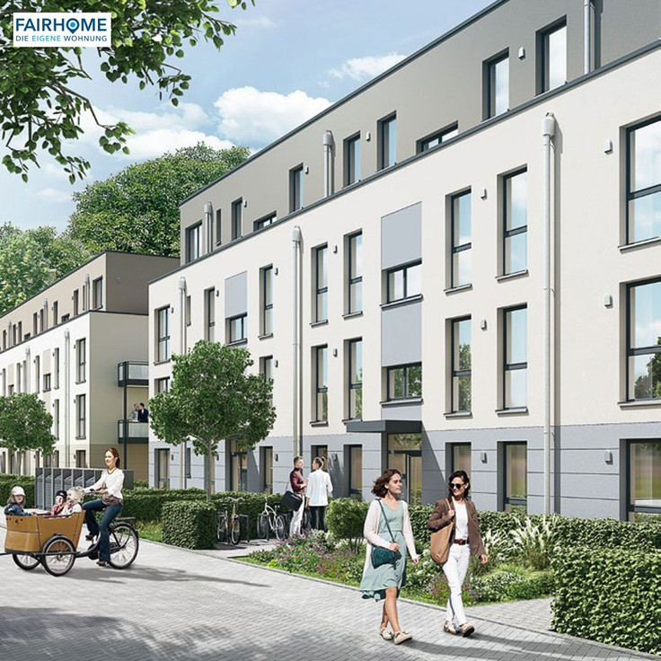 Buy Condominium in Bergheim-Glessen - Am Glessener Feld - FAIRHOME Eigentumswohnungen, Am Glessener Feld