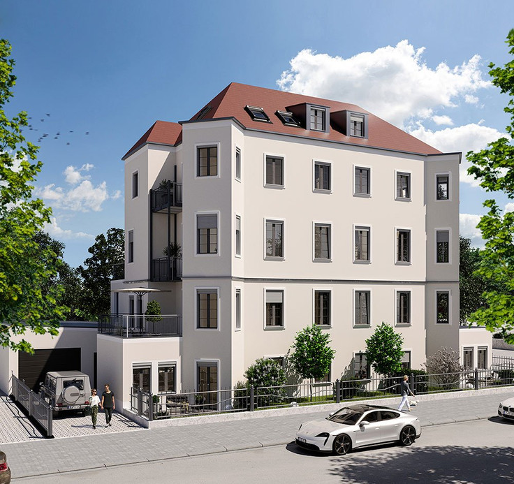 Buy Condominium, Capital investment in Augsburg-Schäfflerbach - Provino Palais, 