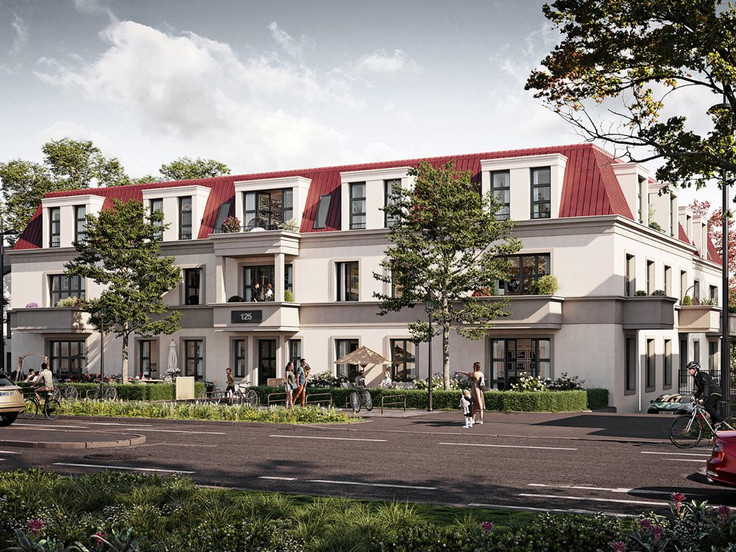 Buy Condominium, Terrace house, Apartment, House in Stahnsdorf - Palais Stahnsdorf, Potsdamer Allee 125