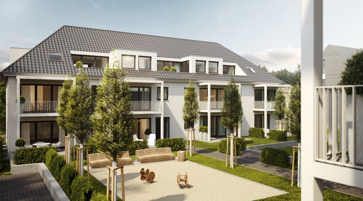 Buy Condominium in Freiburg im Breisgau-Haslach - visàvis Haslach, Damaschkestraße