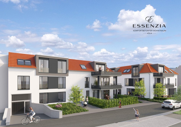 Buy Condominium in Cologne-Widdersdorf - ESSENZIA, Heckgasse 12, 12a