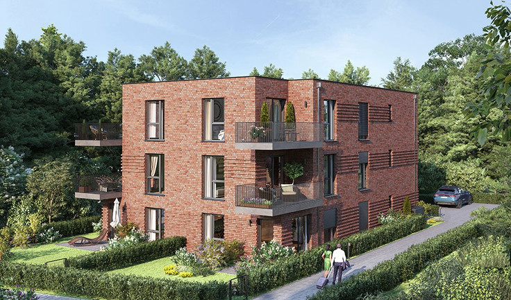 Buy Condominium, Maisonette apartment in Hamburg-Lokstedt - Maple, Emil-Andresen-Straße 102