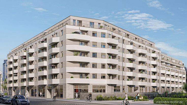 Buy Condominium in Leipzig-Neuschönefeld - BUWOG Atrio, Lutherstraße/Johann-Eck-Straße und Atriumstraße