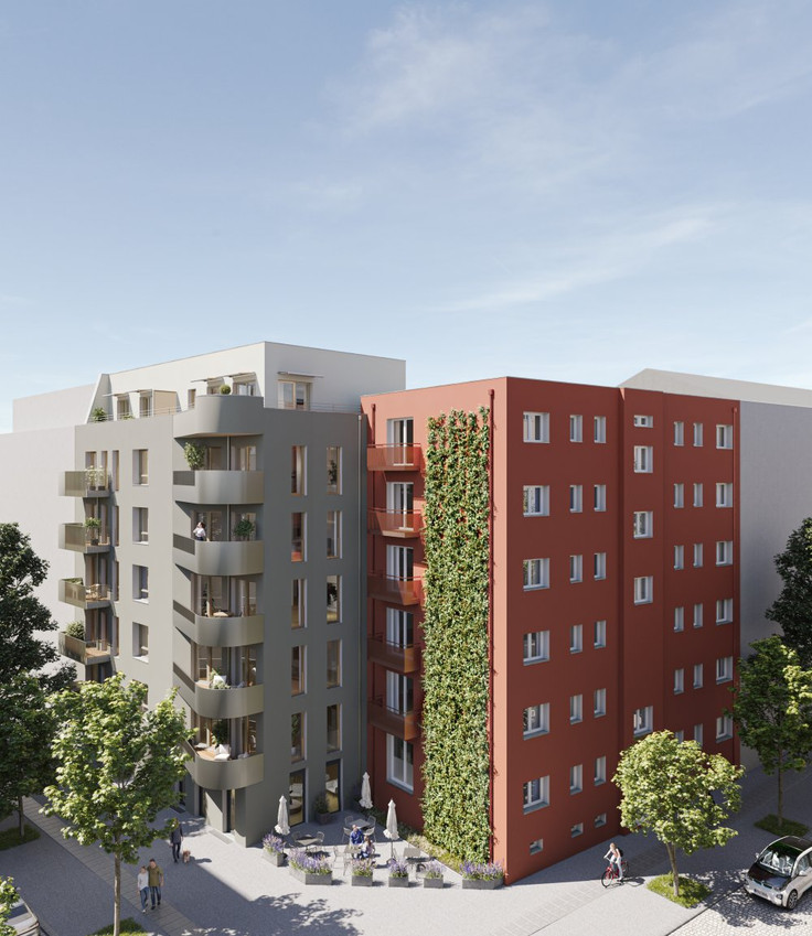 Buy Condominium, Loft apartment in Berlin-Charlottenburg - Baugemeinschaft Zeile 1, Spielhagenstraße 7/ Gierkezeile 1