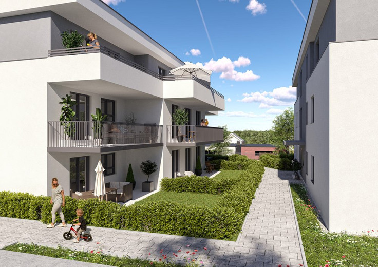 Buy Condominium, Penthouse in Herbolzheim - SONNENDUETT – Stilvolles Wohnen an der Sonnhalde in Herbolzheim, An der Sonnenhalde