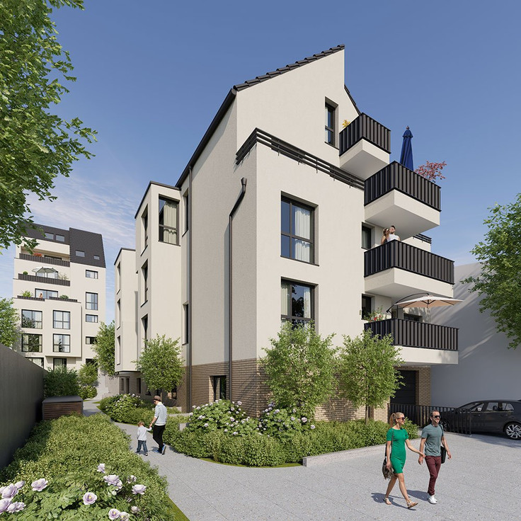 Buy Condominium, Investment property in Stuttgart-Mitte - WEST LIVING - Hasenbergstraße 27, Augustenstraße 68, Hasenbergstraße 27 A+B