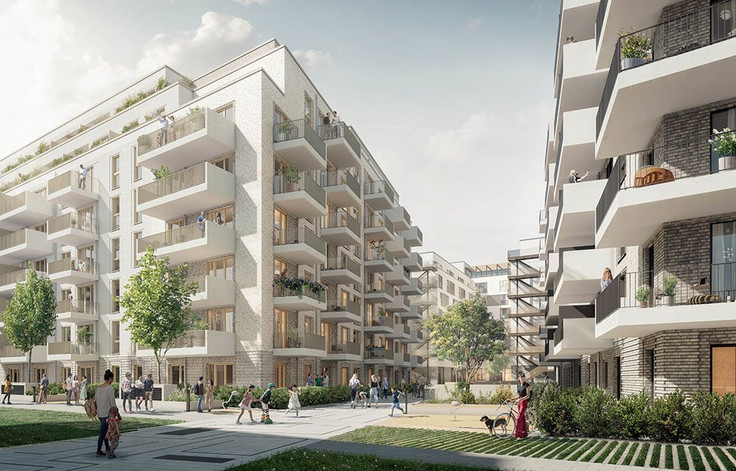 Buy Condominium, Capital investment in Hamburg-Rothenburgsort - Urban.Isle, Billhorner Kanalstraße 50–56