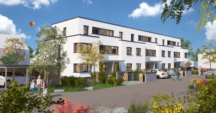 Buy Terrace house, House in Trier-Filsch - Zur alten Eiche, Zur alten Eiche 1-11