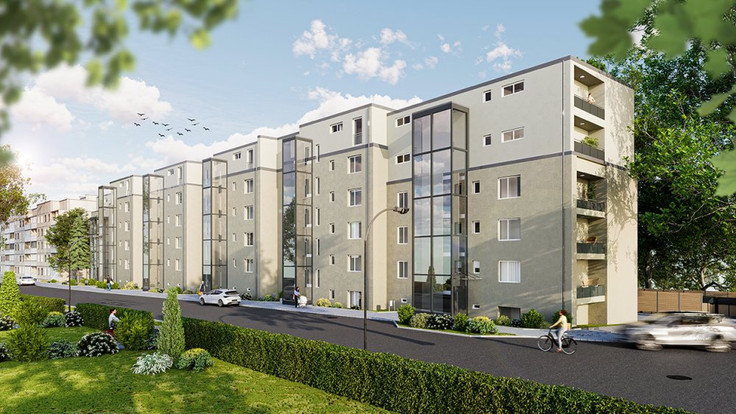 Buy Condominium, Apartment, Capital investment, Renovation in Augsburg-Hochfeld - Von-Richthofen Apartments, Von-Richthofen-Str. 33-43