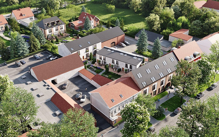 Buy Condominium, Terrace house, Maisonette apartment, Corner-terrace house, Townhouse, House in Berlin-Französisch Buchholz - ALBERT, Hauptstraße 17