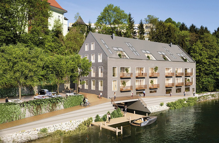 Buy Condominium, Capital investment, Penthouse in  - K7 Appartements & Bootshaus Gmunden am See, Kößlmühlgasse 7