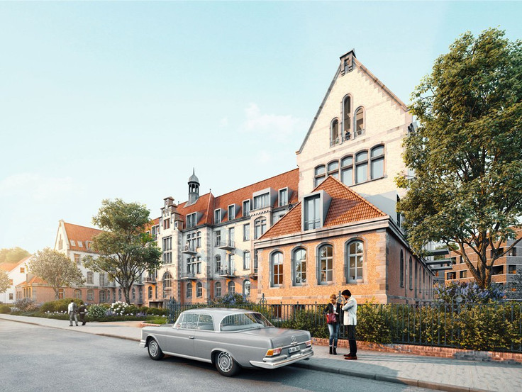 Buy Condominium, Heritage-listed tax benefits in Hanover-Nordstadt - Charlottes Garten, Herrenhäuser Kirchweg