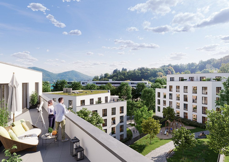 Buy Condominium, Capital investment, Penthouse in Baden-Baden - WOHNEN AM TANNENHOF, 