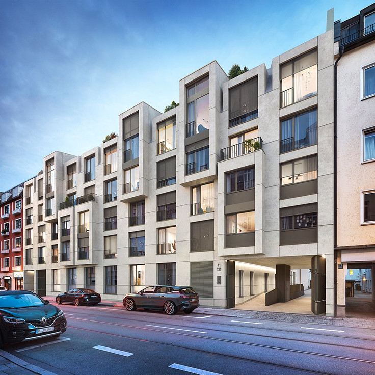 Buy Condominium, Apartment, Maisonette apartment, Renovation in Munich-Neuhausen - LEON11, Leonrodstraße 11