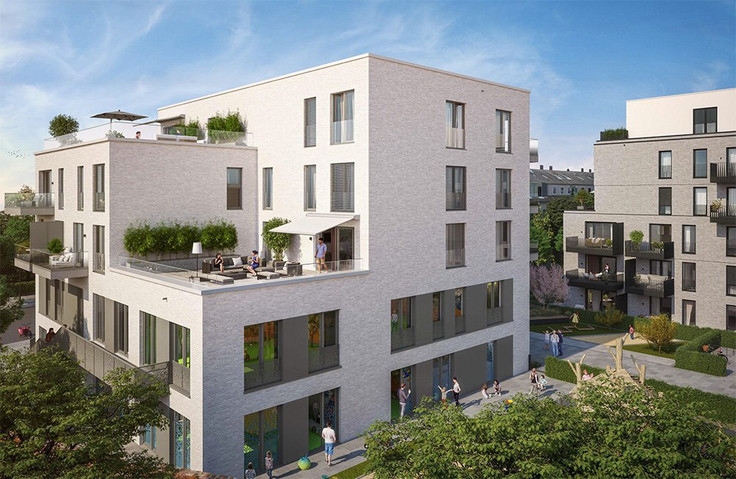 Buy Condominium, Investment property, Capital investment in Cologne-Braunsfeld - PANDION COSY - Globalverkauf, Alsdorfer Straße 7-9