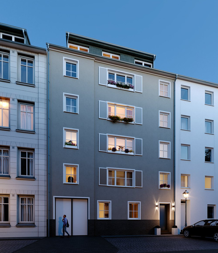 Buy Condominium in Dusseldorf-Unterbilk - K11. fünfzigerjahrewohnen, 