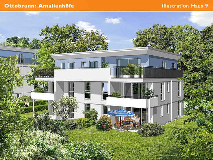 Buy Condominium in Ottobrunn - Amalienhöfe Ottobrunn, Alte Landstraße 6