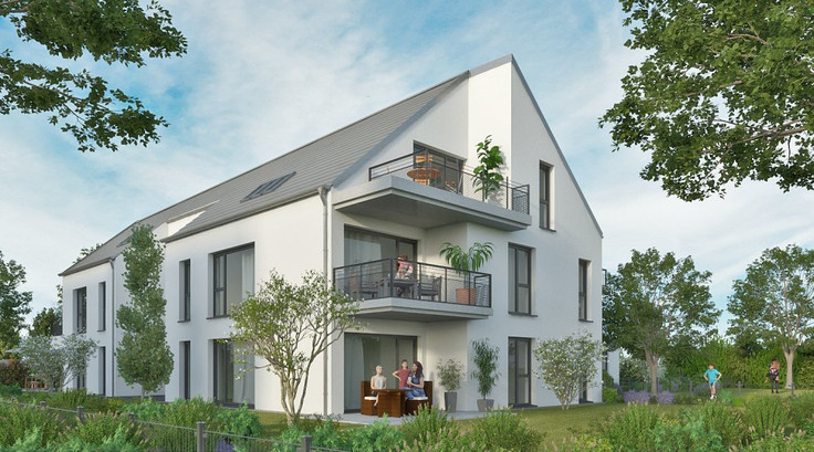 Buy Condominium in Unterschleissheim - Neubauprojekt "An der Alten Hauptstraße", Hauptstraße 57 und 57 a