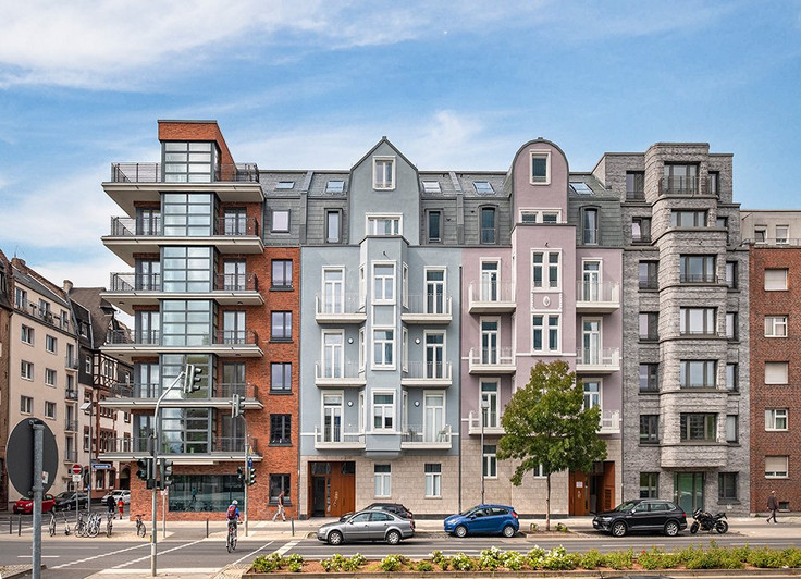 Buy Condominium, Penthouse in Frankfurt am Main-Ostend - Quartier East Q³, Sonnemannstraße 55