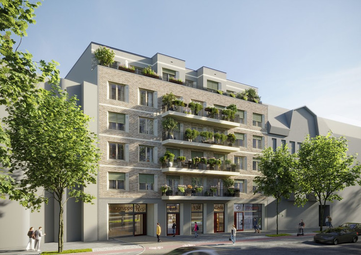 Buy Condominium in Berlin-Reinickendorf - Baugemeinschaft Resi134, Residenzstraße 134