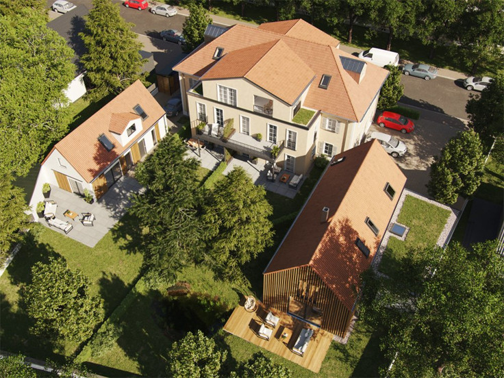 Buy Condominium, Detached house, Renovation, House in Regensburg-Kumpfmühl - Ziegetsdorf - Neuprüll - Wohnquartier Forsthaus zu Ziegetsdorf, Ziegetsdorfer Straße 23