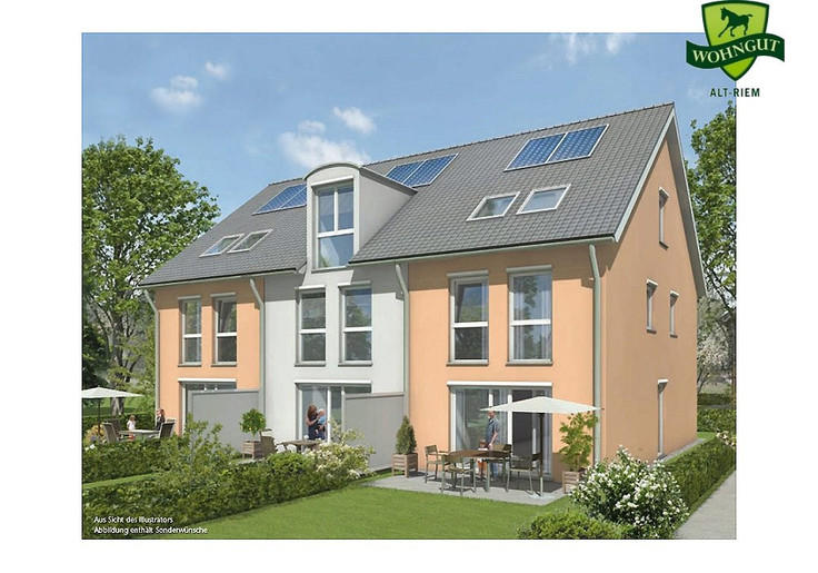 Buy Terrace house in Munich-Riem - Wohngut Alt-Riem, Ika-Freudenberg-Straße
