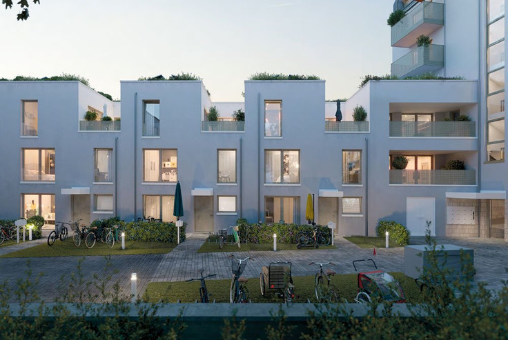 Buy Condominium, Maisonette apartment in Cologne-Nippes - Hö, wie Höfchen, Neusser Straße 363-365d