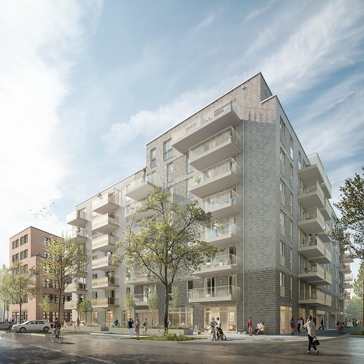 Buy Condominium in Hamburg-Rothenburgsort - Rodenborg, Marckmannstraße 53/55