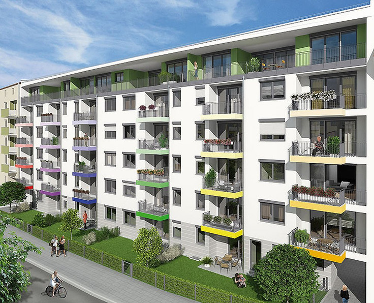 Buy Condominium in Munich-Westpark - IndiviDUO, Oetztaler Straße 16