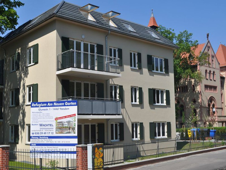 Buy Condominium in Potsdam-Nauener Vorstadt - Refugium Am Neuen Garten, Am Neuen Garten 29 + 29a