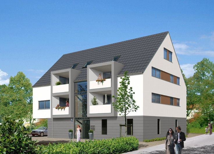 Buy Condominium in Gärtringen - Das Kristall-Haus - Gärtringen II, Bismarckstraße 22/2