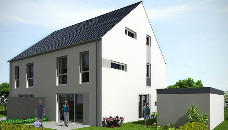 Buy Semi-detached house, House in Karben - Doppelhäuser Sauerbornfeld, Im Sauerborn