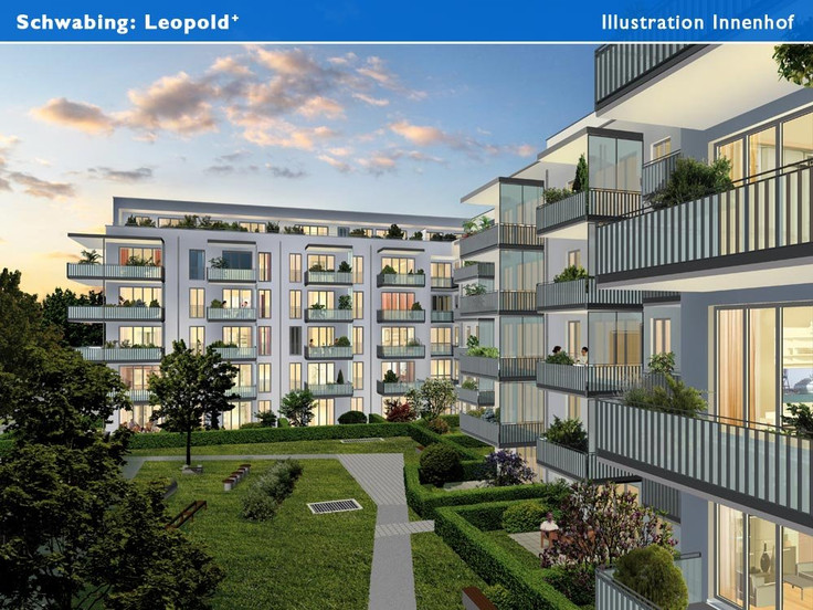Buy Condominium in Munich-Schwabing - Leopold+, Leopoldstraße