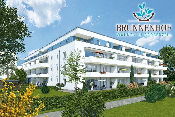 Buy Condominium in Gröbenzell - Brunnenhof Wohnen in Gröbenzell, Olchinger Straße 119a