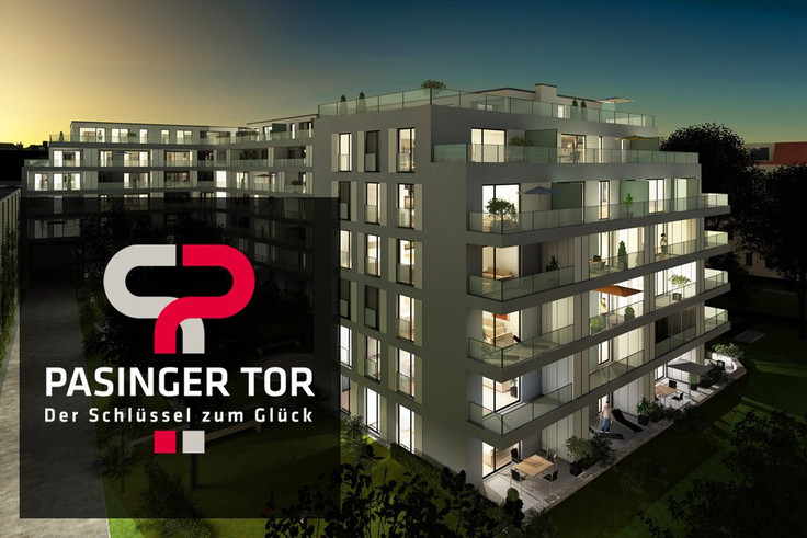 Buy Condominium in Munich-Pasing - Pasinger Tor, Am Schützeneck 1 (Informationsbüro)