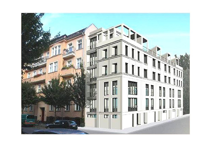 Buy Condominium, Terrace house, House in Berlin-Friedrichshain - Stadthaus Alt-Stralau, Bahrfeldtstraße