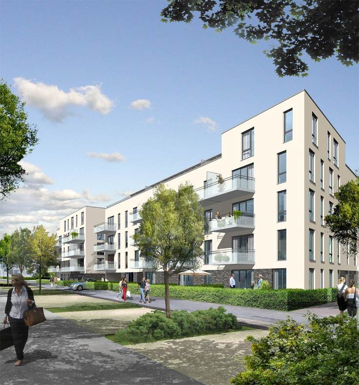 Buy Condominium in Hamburg-Lokstedt - Parkside Lokstedt, Veilchen- Ecke Grandweg