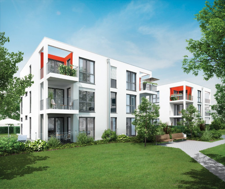 Buy Condominium in Höhenkirchen-Siegertsbrunn - Gartenpark 3 Höhenkirchen Eigentumswohnungen, Jäger-Schöttl-Straße 29
