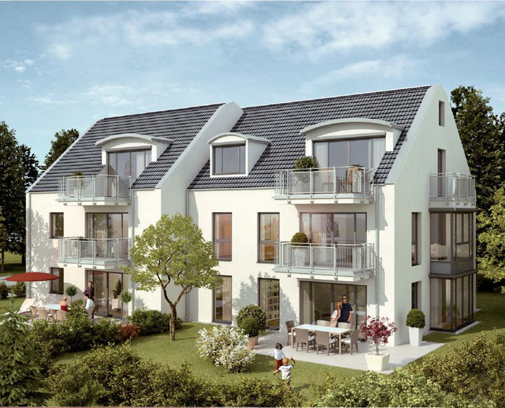 Buy Condominium, Terrace house in Munich-Untermenzing - Residenz Untermenzing, Theodor-Lipps-Straße 6