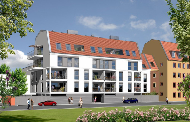 Buy Condominium in Nuremberg-St. Johannis - Romeo Nürnberg, Julienstraße 16 - 22