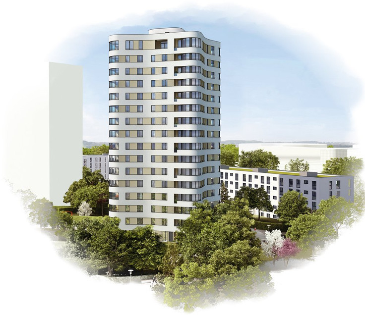 Buy Condominium in Munich-Obersendling - Wohnen auf der Südseite: Isarflimmern, Baierbrunner Straße / Siemensallee