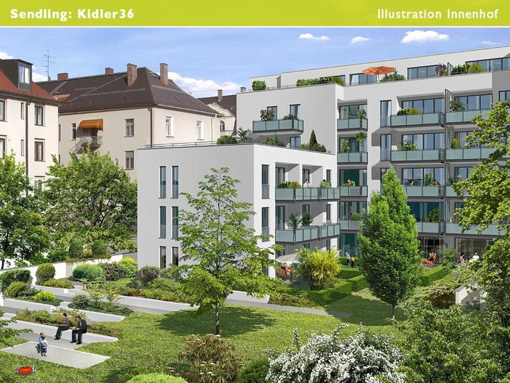 Buy Condominium in Munich-Sendling - Kidler36, Kidlerstraße 36